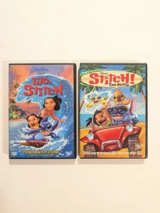 Lilo & Stitch 1st Release (2002) and Stitch! The Movie (2003) Both OOP RARE DVD - Picture 1 of 15