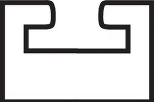 Kimpex Graphite Slide - Style 2 - 53 3/4in. L ATV/UTV Snowmobile 400538 - Picture 1 of 3