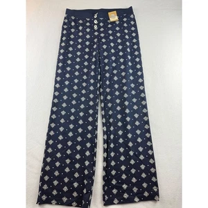 Old Navy Damen Schlaf Lounge Hose dunkelblau weiß Muster Größe S Unterteil - Bild 1 von 7
