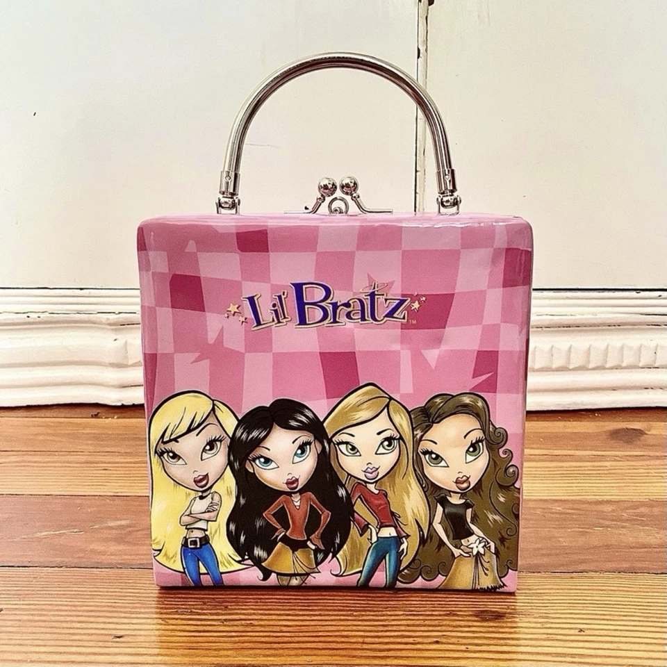 Estuche de transporte de moda vintage años 00 Lil’ Bratz bolsillo  Foto 1 de 4