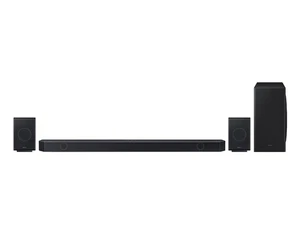 SAMSUNG Q-SERIES 9.1.4 CH. WIRELESS DOLBY ATMOS SOUNDBAR REAR SPEAKERS - BLACK - Picture 1 of 4