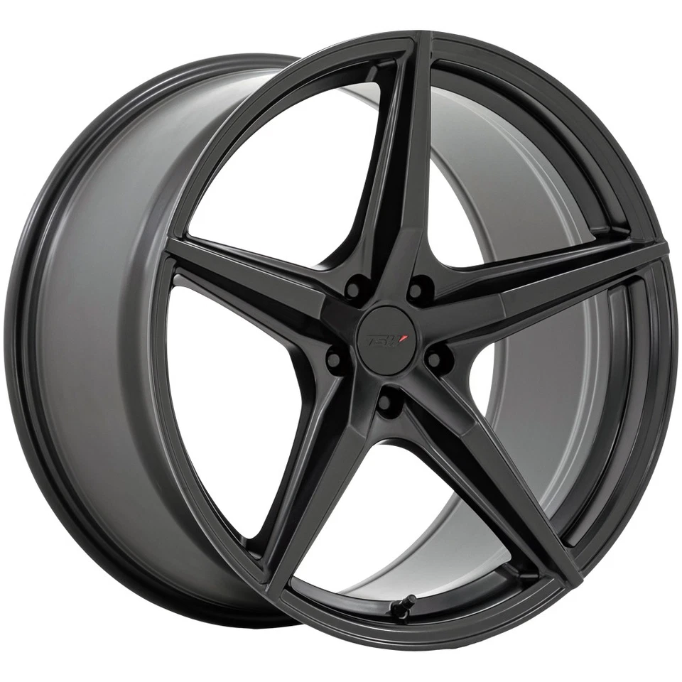 TSW TW007 Esprit 20x9 5x120 +27mm Matte Black Wheel Rim 20" Inch - Image 1 of 4