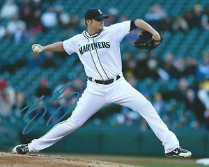 GFA Seattle Mariners BLAKE BEAVAN Signed 8x10 Photo B9 COA - Picture 1 of 1