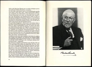 Max von der KALL ★ RICHARD LENEL 1869–1950★EA★Mannheim 1972★Erweiterter Vortrag! - Picture 1 of 5