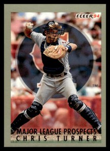1994 Fleer 35 Chris Turner  Major League Prospects Insert