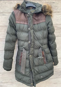 Khujo Steppjacke lang Damen in Olive,  Gr. S - Bild 1 von 6