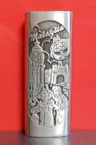 Malaysia Lighter Case Renaissance Pewter - Picture 1 of 6