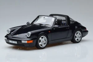 187340 Porsche 911 964 Carrera 4 Targa Blue Norev 1/18 - Picture 1 of 8