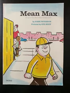 🕮 Scholastic Book 1974 'MEAN MAX' John Peterson, TW2722 - Imagen 1 de 3