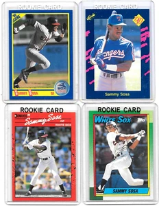 SAMMY SOSA PREMIUM GEMISCHTE TEAMS 8 ROOKIE LOT, PLUS 50 MINT ALLE VERSCHIEDENEN KARTEN - Bild 1 von 6