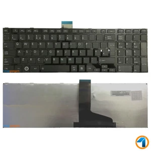 TOSHIBA SATELLITE PRO C850 C855 C850D C870 L850 L855 KEYBOARD UKLAYOUT BLACK F62 - Afbeelding 1 van 3