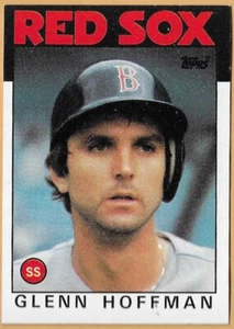 GLENN HOFFMAN BOSTON RED SOX #38 - TOPPS NM-MT 1986 - Picture 1 of 2