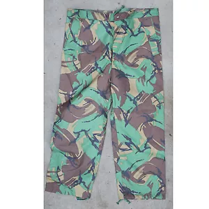 Pantalones de lluvia de PVC impermeables ritish militar DPM camuflaje - Imagen 1 de 9