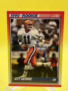 1990 Score Jeff George Rookie Card #634