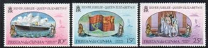 TRISTAN DA CUNHA MNH 1976 SG212-14 Jubileo de Plata - Imagen 1 de 1
