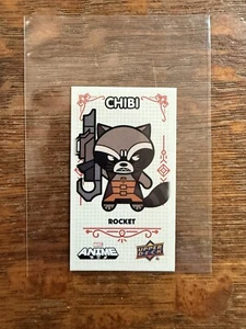 2020 Upper Deck Marvel Anime Chibi Rocket #19/65 - Picture 1 of 2