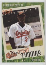 2009 Grandstand Bluefield Orioles Corey Thomas #3