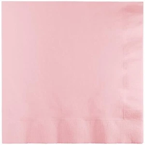 Pink 3-Ply Dinner Paper Napkins 25 Per Pack Tableware Decorations Party Supplies - Picture 1 of 3
