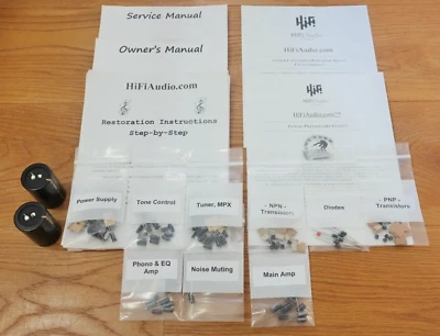 REALISTIC STA-78 restauración recapitulación actualización kit reconstrucción reparación filtro condensador Foto 1 de 4