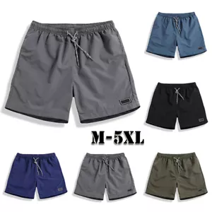 Pantalones Cortos de Playa Pantalones Cortos Deportivos Transpirables Secado Rápido Para Hombre Pantalones Cortos Verano Informales - Imagen 1 de 17