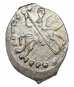 1 Kopek Ivan IV the Terrible “Grozny”(1535-1547) Novgorod, Silver - Picture 1 of 6