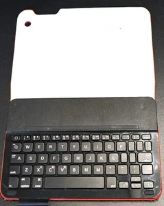 Logitech Ultrathin Bluth Teclado Rojo Folio Estuche para iPad Mini - Imagen 1 de 4