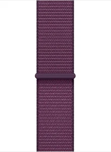 Bracelet boucle sport Apple Watch 42 mm taille unique prune MXKY3AM/A authentique série 10 9 - Photo 1 sur 3