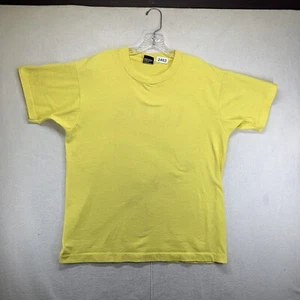 T-shirt vintage punto singolo uomo media BOXY vestibilità San Jacinto Texas Victoria 80 - Foto 1 di 16