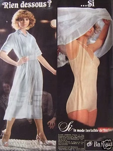 PUBLICITÉ BARBARA RIEN DESSOUS ? ... SI LA MODE INVISIBLE - Imagen 1 de 1