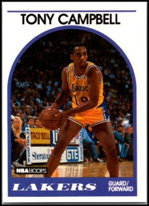 NBA Hoops #19 1989 Tony Campbell - novato radiocontrol ¡envío gratuito! - Imagen 1 de 2