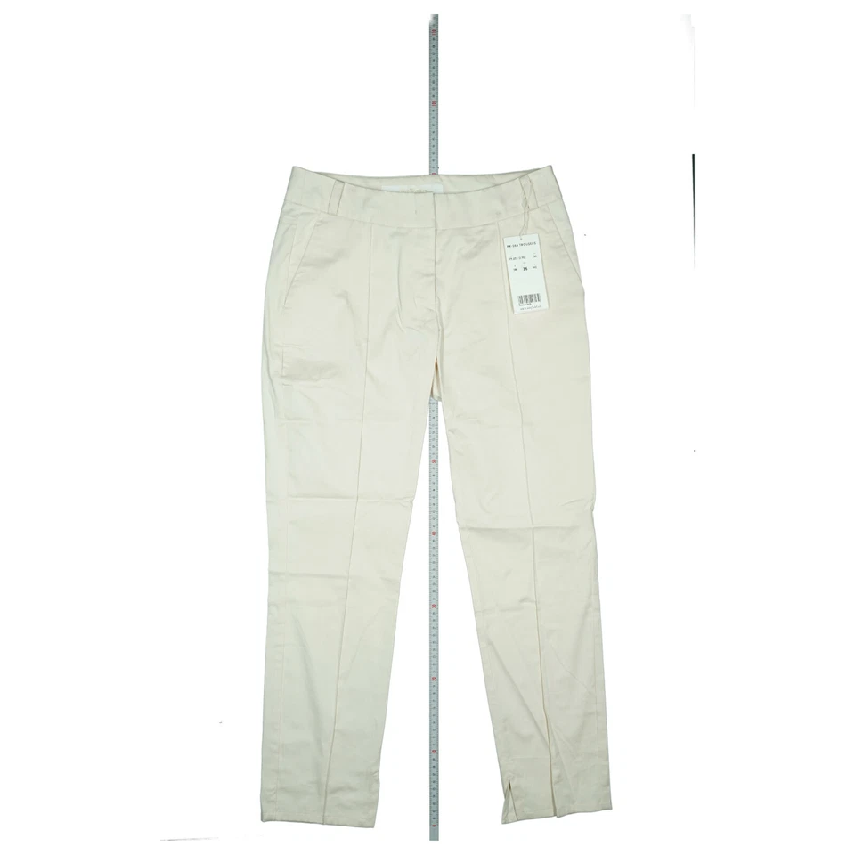 Pantalones ajustados elásticos de verano Airfield de tela china 7/8 para mujer 36 W28 W29 Foto 1 de 4