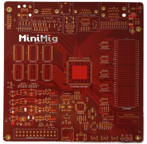 PCB ITX1.97 MINIMIG GOLD - Bild 1 von 2