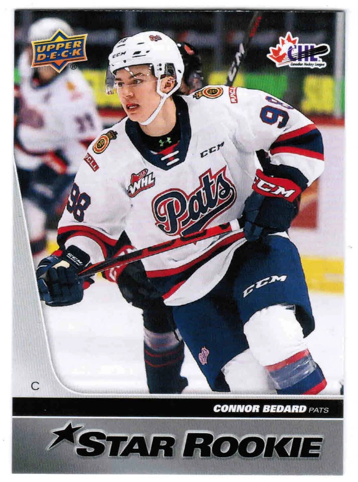 21/22 2021 UPPER DECK CHL HOCKEY 2020-21 STAR ROOKIE CARDS 401-450 U-Pick List - Image 1 of 1