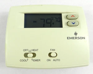 EMERSON 1F89EZ-0251 BLUE Easy Set 2H/1C Heat Pump Temperature Pre-Sets A342 - Picture 1 of 8