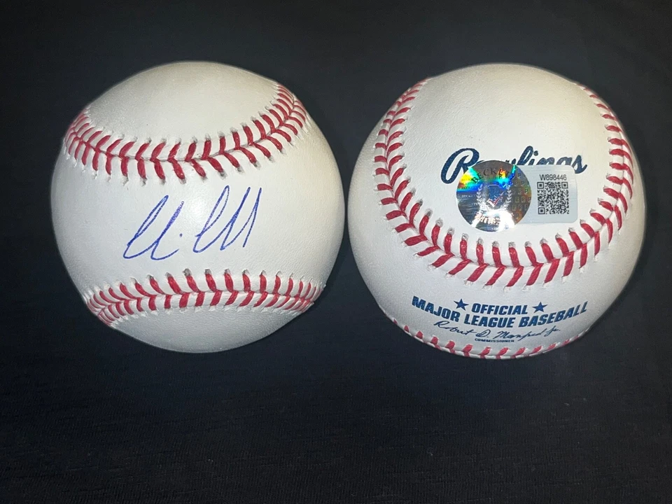 Corbin Carroll Diamondbacks Auto Signed MLB Baseball Beckett WITNESS Hologram - Image 1 of 1