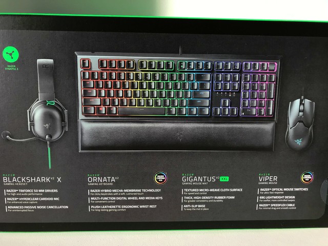 Razer USB Компьютерная Игровая Компьютерная Клавиатура И Мышь.