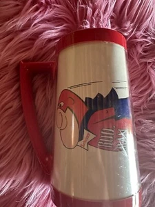Budweiser Beer Bud Man Vintage Thermo-Serv Plastic Beer Mug Stein Budman - Picture 1 of 1