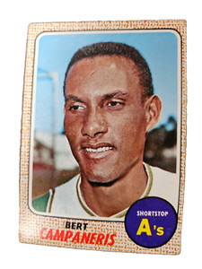 1968 Topps Bert Campaneris #109 VG Actual card is pictured