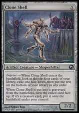 4x Clone Shell Scars of Mirrodin MtG Magic Artifact Uncommon 4 x4 Card Cards