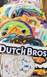 YOU PICK Dutch Brothers Coffee Bros Sticker Decal Rare / Free Shipping - Picture 1 of 95