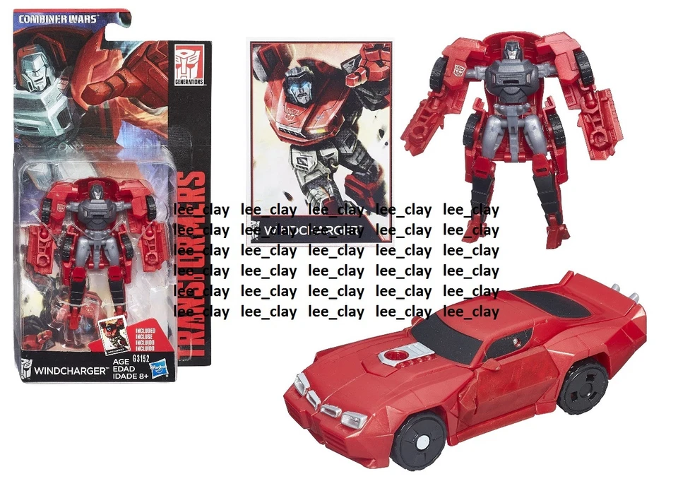 Transformers VAULT  Combiner Wars Windcharger Legends Class Red Camaro NEW! - Image 1 of 1