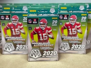 Caja colgante de fútbol americano Panini Mosaic NFL 2020 ¡Naranja reactivo automático! BURROW TUA RC - Imagen 1 de 3
