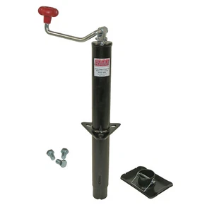 Ram A-Frame Trailer Tongue Jack with Foot and Mounting Hardware (JB-5000TB-100B) - Picture 1 of 3