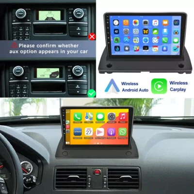 For Volvo XC90 2004-2014 Android 13 Carplay Car Radio Stereo GPS Nav WIFI 2+64G - Image 1 of 4