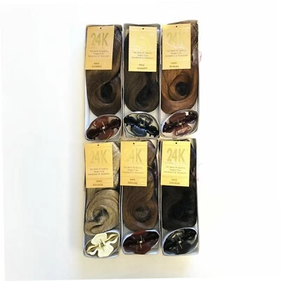 Extensión de cabello cola de caballo rizada con cordón Paris colección 24K ligera Foto 1 de 4