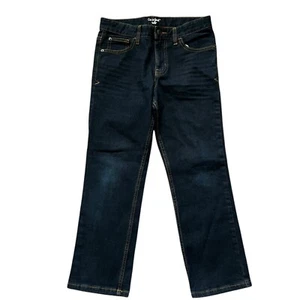 Cat & Jack Husky Jeans Boys 10 Blue Denim Recto Straight Adjustable Waist Casual - Picture 1 of 9