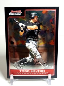 Todd Helton 2006 Bowman Chrome #60 - Colorado Rockies