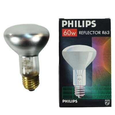 PHILIPS CONCENTRA Reflektor SPOT 60W 30° E27 Reflektorlampe R63 DIMMBAR - NEU - Bild 1 von 4