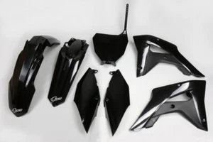 Kunststoff Verkleidung Kit Honda CRF 250rx 2019 - 2021 CRF 450rx 2017 - 2020 Schwarz UFO - Bild 1 von 1