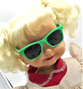 Sunglasses for kids  Neon Green Plastic frame used - Picture 1 of 5